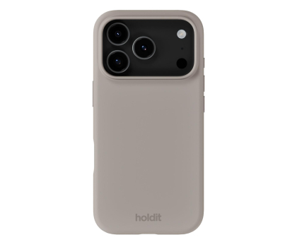 Etui do telefonów Holdit Silicone Case iPhone 17 Pro Taupe 16813